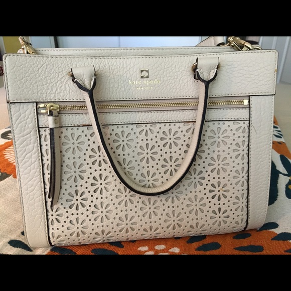 (Sold) Kate Spade Summer Shoulder Bag with Handle - Picture 3 of 5